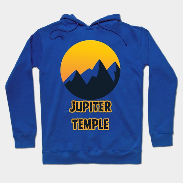 Jupiter Temple Hoodie by Canada Cities